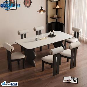 <span class=keywords><strong>Tavolo</strong></span> da Pranzo Moderno e Minimalista <span class=keywords><strong>per</strong></span> Soggiorno e Hotel, Design Creativo con Gambe <span class=keywords><strong>in</strong></span> <span class=keywords><strong>Legno</strong></span> e Piano <span class=keywords><strong>in</strong></span> Pietra <span class=keywords><strong>per</strong></span> Ristorante - Product Image 2