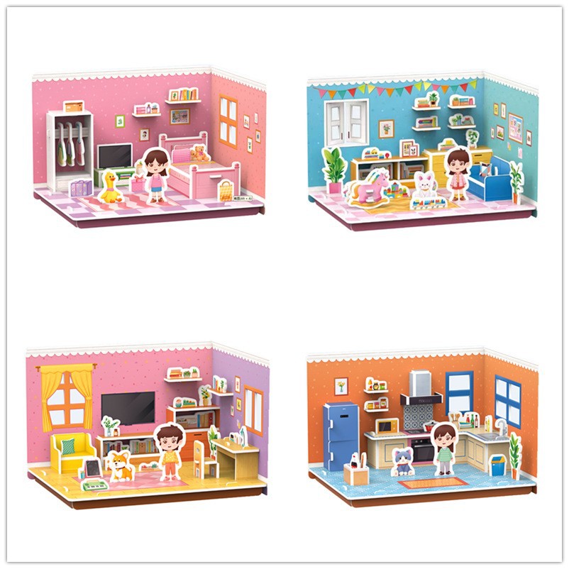 212-215 Bedroom Living Room Kitchen Toys
