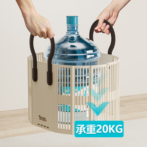 Toncen Collapsible Laundry <b>Basket</b> Round <b>Foldable</b> Storage Bin For Clothing Organizer Wall Mounted Type - Product Image 3