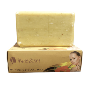 Phổ Biến Lâu Dài Mùi Hương Xà Phòng Làm Trắng 24K Vàng Tắm Xà Phòng Với Cà Rốt Dầu Và Glod Flecks Kojic Axit Xà Phòng - Product Image 5