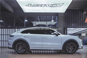 ชุดแต่งคาร์บอนไฟเบอร์ใหม่สำหรับรถ PORSCHE Cayenne ประกอบด้วยสปอยเลอร์หน้า สปอยเลอร์หลัง และกันชนรถ - Product Image 5