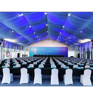 Carpas de Iglesia comerciales de fiestas transparentes de alta calidad, estructuras de boda, <span class=keywords><strong>detalles</strong></span> de salón de bodas portátiles <span class=keywords><strong>para</strong></span> <span class=keywords><strong>eventos</strong></span> - Product Image 4