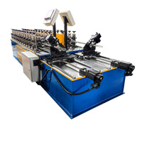 Machine de profilage à double ligne OEM/ODM avec contrôle PLC, rouleaux personnalisables, moteur à longue durée de vie, soutenue par une usine puissante