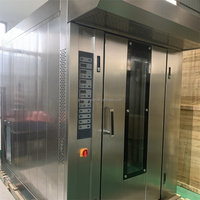 Nouveau four rotatif 32 plateaux, électrique et gaz, pour boulangerie industrielle, contrôle numérique automatique, haute productivité, pour maïs, fruits et noix