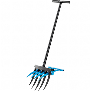 Horquilla Ancha para Jardín JH-Mech, Mango en Forma de T Eficiente, Ahorro de Energía, Horquilla Ancha de Acero, Cultivador Manual para Triturar la Tierra - Product Image 1