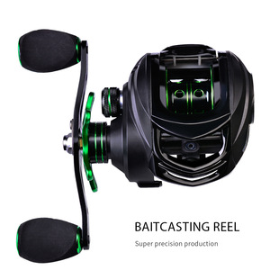 Carrete <span class=keywords><strong>de</strong></span> freno magnético para <span class=keywords><strong>pesca</strong></span>, rueda <span class=keywords><strong>de</strong></span> arrastre máximo <span class=keywords><strong>de</strong></span> 8KG, 13 + 1BB 7,2: 1, gran oferta - Product Image 2