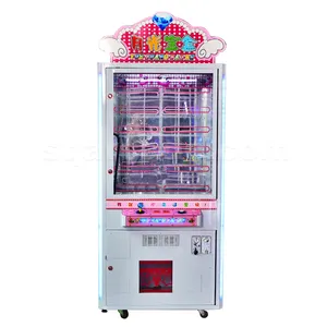 High profit arcade coin operated pushing for win minute to win it game entertainment gift vending push win gift game machine