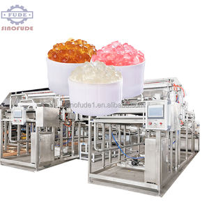 SINOFUDE Top Picks hautement recommandé High Yiled Durable Blueberry Bubble Tea Juice Remplissage Pearl Making Ligne de production Marques - Product Image 4