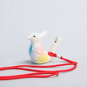 Sifflets d'oiseaux aquatiques de styles variés, à remplir d'eau pour faire chantez les oiseaux, sifflet en céramique mignon en forme d'animal pour cadeaux de fête et souvenirs - Product Image 6