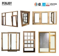 Fenêtre à battant moderne en alliage d'aluminium sur mesure, à ouverture vers l'extérieur, à rupture de pont thermique, triple vitrage isolant pour appartement