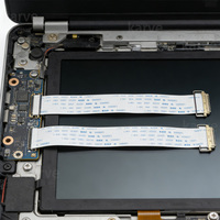 Conector de Cable Plano Flexible FPC de Cobre de 3040 Pines con Paso de 0.5mm, Clasificación IP68, 50mm de Longitud, Aislamiento PET de 60V, 10000 Flex Life LCD