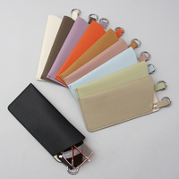 Nouvelle Pochette à Lunettes en Cuir Véritable 2026 – Étui de Rangement Portable pour Lunettes de Soleil