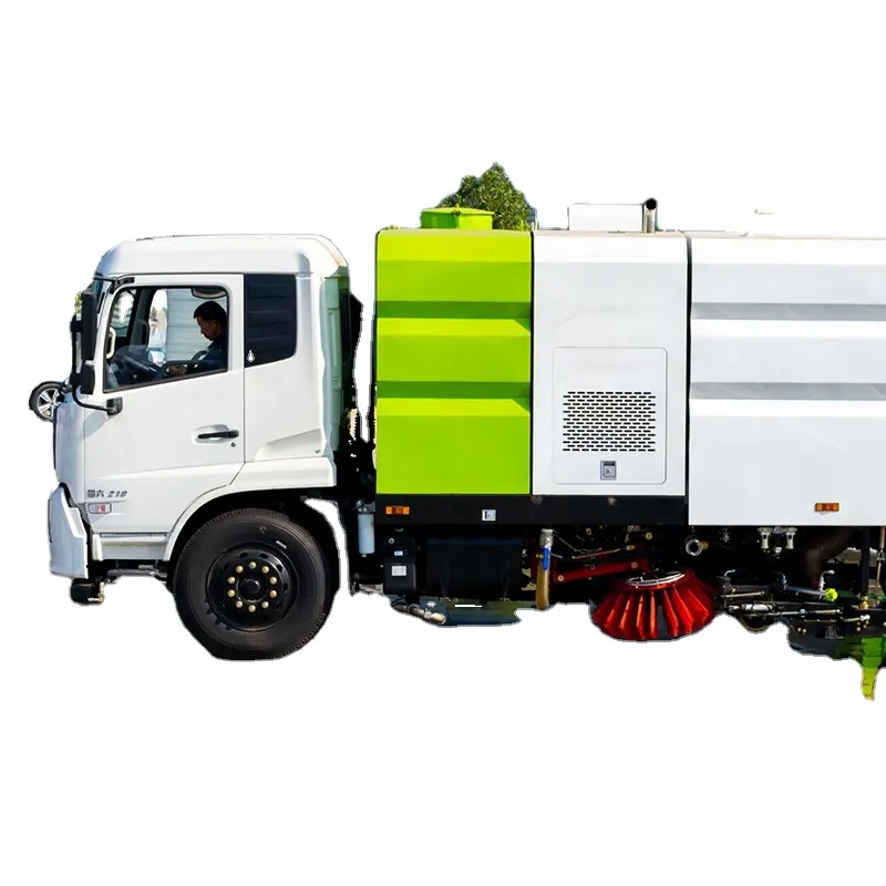 도시 청소용 소형 하수도 흡입 청소 트럭 하수 진공 트럭 청소 트럭