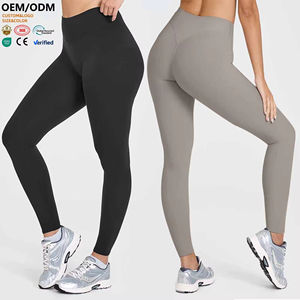 Nuevos Leggings Deportivos para Mujer, Leggings de Yoga con Efecto Moldeador, Elásticos, para Gimnasio, Personalizables, al por Mayor - Product Image 3