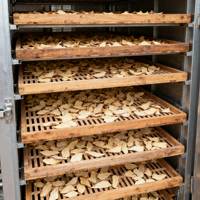Commerciële hennep- en kruiden droogmachine/dehydrator voor specerijen, theeblaadjes en botanische planten