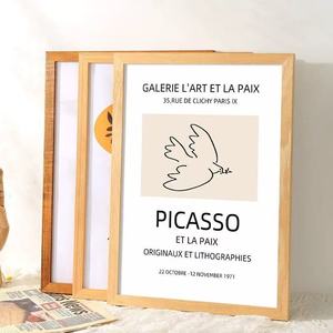 Cadre <span class=keywords><strong>photo</strong></span> en bois pour table, taille personnalisée 4*6" 5*7" 6*8" 8*10" A4, haute qualité, noyer noir, décoration de la <span class=keywords><strong>maison</strong></span>, support mural pour photos - Product Image 3