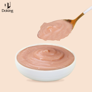 Doking New Hot Bán Đóng Hộp Khoai Môn <span class=keywords><strong>Puree</strong></span> Giàu Dày Thực Phẩm Sức Khỏe Cho Trà Bong Bóng Thành Phần Với Hương Vị Trái Cây Halal Chứng Nhận - Product Image 5