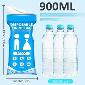 Sac à Urine Jetable d'Urgence Portable pour Voiture Unisexe Anti-Fuite Désodorisant Propre et Hygiénique - Product Image 2