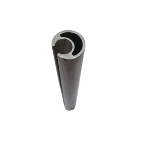 Profilé en aluminium extrudé de 27 mm de diamètre pour rail de rideau latéral de camion, tube de tension Ploe - Product Image 3