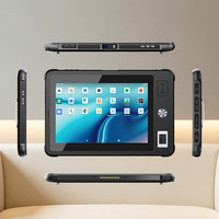 Tablet Manajemen Pemilu Iris Fingerprint Biometric 8 Inch Android IoT Penyimpanan 128GB VESA Mount Pelacakan Kehadiran Pemilih