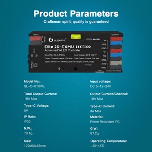 Gledopto ESP32 WLED programmabled Led điều khiển cho địa chỉ pixel dải màu với Ethernet, RGB/RGBW App/WEB/Voice-Alexa - Product Image 6