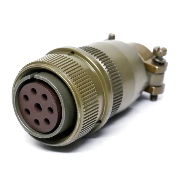 Amphenol Aerospace Operations MS3106E18-9S Circular MIL Spec Female Socket Plug Connector 7P 16 Cores Shell Size 18 Solder