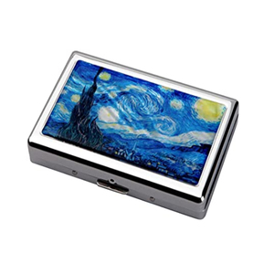 Boîte <span class=keywords><strong>à</strong></span> cigarettes rigide personnalisable en alliage de zinc étanche, <span class=keywords><strong>étui</strong></span> de rangement pour tabac, impression de logo et <span class=keywords><strong>photo</strong></span>, sublimation, cadeau d'affaires vierge - Product Image 6