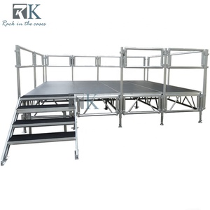 เวทีอลูมิเนียมสำหรับคอนเสิร์ตพร้อมความปลอดภัยของบันไดแพลตฟอร์มเคลื่อนที่ - Product Image 5