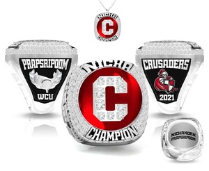 แหวนแชมป์ทีมบาสเก็ตบอล/วอลเลย์บอล/ซอฟต์บอล ปี 2026 รุ่น Sidan แบบกำหนดเอง คุณภาพสูง ผลิตจากโลหะผสม แพลตตินัม/โรสโกลด์ - Product Image 3