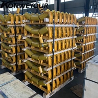 Rouleau à rainures en acier enduit de poudre standard CEMA pour roulierie