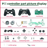 Manette sans fil multifonction P3 pour PS3 avec vibration et gyroscope