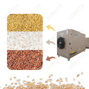 Réglage automatique de la température et de l'humidité Séchoir à grains avancé avec contrôle PLC pour le sorgho de riz - Product Image 2