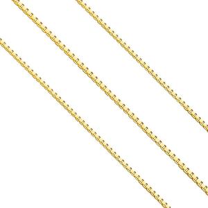 Cadena de Eslabones de Acero Inoxidable Dorado de 1.2mm-1.5mm, Estilo Básico, para Joyería Apilada, Venta al por Mayor, para Aniversario y Budismo - Product Image 5
