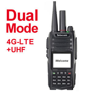 Radio bidirectionnelle à double mode de livraison directe, talkie-walkie 5000 km, POC et UHF 400-470 MHz, Woki Toki, réseau mondial sans fil, Tetecom <span class=keywords><strong>T12S</strong></span> - Product Image 2