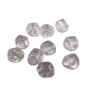 Hite-diamante sintético de color rugoso, piedra barata