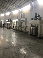 Ligne de production complète de mastic silicone, moteur, capacité 500L, puissance 22kW - Haute productivité, emballage adhésif