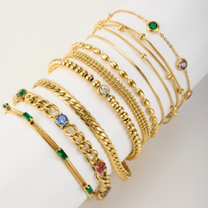 फैशन गहने कंगन चूड़ियां अनुकूलन योग्य ब्रेसलेट वायर ब्रैसलेट संग्रह अनुकूलन गहने - Product Image 1