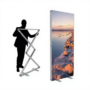 Caisson Lumineux LED SEG En Tissu Pliable Portable Avec Cadre Aluminium Montage Rapide En 10s Pour Salon Exposition Et Magasin - Product Image 4