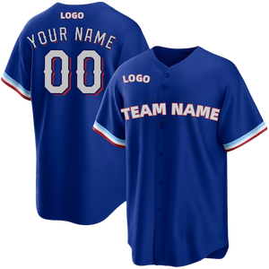 शहर संस्करण अमेरिकी बेसबॉल जर्सी नाम के साथ नई शैलियों को भेजने के लिए तैयार - Product Image 5