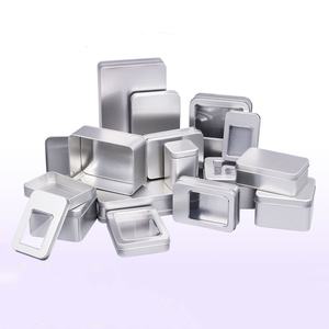 กล่องดีบุกโลหะเกรดอาหารขนาดเล็กที่มีฝาเกลียวทรงสี่เหลี่ยมสำหรับกรรไกรตัดเล็บชุดเครื่องมือและเก็บขนม - Product Image 6