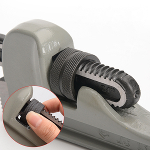 Clé en aluminium robuste de haute qualité Clé à tuyau en acier au carbone personnalisable pour <span class=keywords><strong>plomberie</strong></span> OEM de haute qualité réglable en gros - Product Image 4
