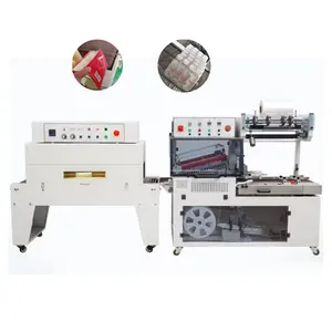 Automatic shrink wrapping plastic pof/pvc/pp ultrasonic copper tube cutting and sealing heat plastic machine