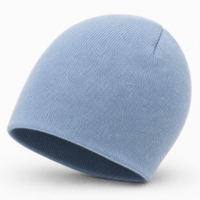 Bonnet en coton tricoté léger à étiquette privée, bonnet fin sans revers, doux et extensible, idéal printemps-été, vente en gros