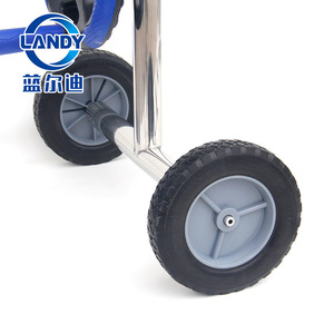 รถเข็นม้วนผ้าคลุมสระว่ายน้ำ Landy ทำจากอลูมิเนียมอัลลอย รับน้ำหนักได้ 30 กก. ปรับความยาวได้ ทนทาน - Product Image 2