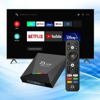 Lecteur TV IP 8K FHD puissant à quatre cœurs avec logiciel Android 14, incluant un abonnement Smarters Pro de 12 mois