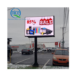 Wi-Fi 3G 4G контроль наружный программируемый светодиодный видео знак полноцветный рекламный щит полноцветный светодиодный экран с прокруткой - Product Image 1