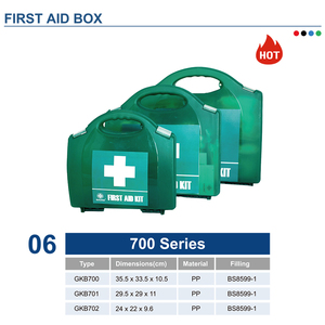 Trousse de premiers secours en plastique série 400, dispositifs de premiers secours certifiés CE, garantie 5 ans, orange, <span class=keywords><strong>pour</strong></span> le camping, la natation, la randonnée, la maison, l'extérieur - Product Image 5