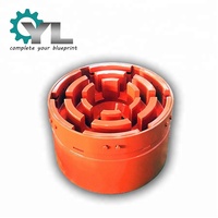 Accouplement d'arbre de transmission rigide en acier pour grande machine industrielle, Engrenage OEM Marque YL, Garantie 3 ans, Utilisation dans le secteur de l'énergie et des mines