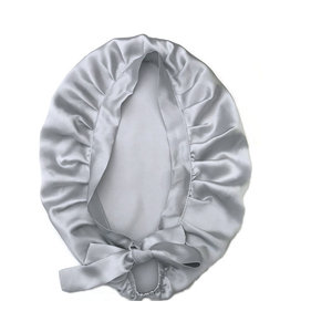 Cappellino <span class=keywords><strong>per</strong></span> <span class=keywords><strong>capelli</strong></span> in seta di gelso a strato singolo 19/22mm fascia <span class=keywords><strong>per</strong></span> bordo da <span class=keywords><strong>donna</strong></span> regolabile <span class=keywords><strong>per</strong></span> berretto da notte e bandane <span class=keywords><strong>per</strong></span> cappelli da sonno - Product Image 5