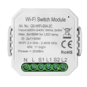 DIY Smart Switch Module Smart Home Wireless Remote Switch Breaker Home DIY Electric Relay Mini WIFI Light Switch Module